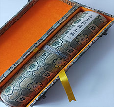 江陵书画装裱案例